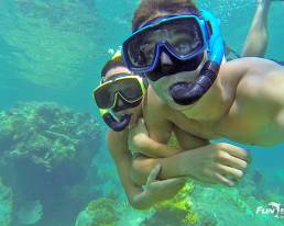 Snorkeling at the Creol Rock