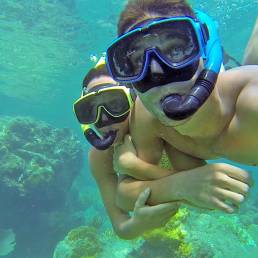 Snorkeling at the Creol Rock